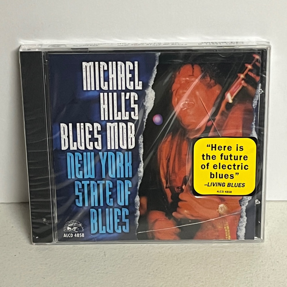 Vintage 1998 Michael Hills Blues Mob New York State Of Blues CD Electric Sealed